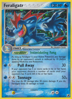 Feraligatr⁣ - EX Unseen Forces⁣ (Holo Rare)⁣ [4]
