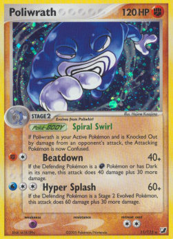 Poliwrath⁣ - EX Unseen Forces⁣ (Holo Rare)⁣ [11]
