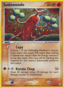Sudowoodo⁣ - EX Unseen Forces⁣ (Holo Rare)⁣ [15]