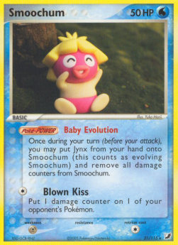 Smoochum⁣ - EX Unseen Forces⁣ (Rare)⁣ [31]