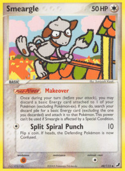 Smeargle⁣ - EX Unseen Forces⁣ (Uncommon)⁣ [48]