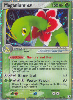 Meganium ex⁣ - EX Unseen Forces⁣ (Ultra Rare)⁣ [106]