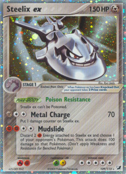 Steelix ex⁣ - EX Unseen Forces⁣ (Ultra Rare)⁣ [109]