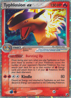 Typhlosion ex⁣ - EX Unseen Forces⁣ (Ultra Rare)⁣ [110]