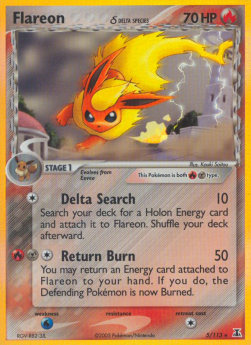 Flareon δ Delta Species⁣ - EX Delta Species⁣ (Holo Rare)⁣ [5]