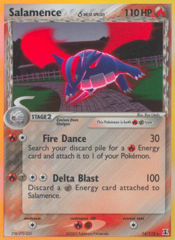 Salamence δ Delta Species⁣ - EX Delta Species⁣ (Holo Rare)⁣ [14]