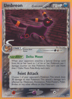 Umbreon δ Delta Species⁣ - EX Delta Species⁣ (Holo Rare)⁣ [17]