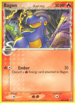Bagon δ Delta Species (Ember)⁣ - EX Delta Species⁣ (Common)⁣ [58]