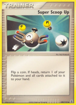 Super Scoop Up⁣ - EX Delta Species⁣ (Uncommon)⁣ [100]