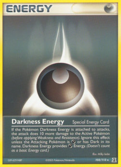 Darkness Energy⁣ - EX Delta Species⁣ (Rare)⁣ [103]