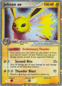 Jolteon ex⁣ - EX Delta Species⁣ (Ultra Rare)⁣ [109]