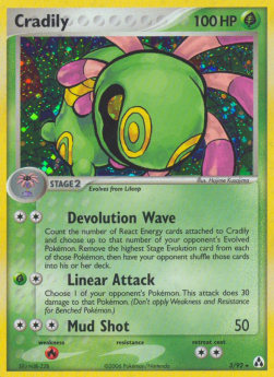 Cradily⁣ - EX Legend Maker⁣ (Holo Rare)⁣ [3]