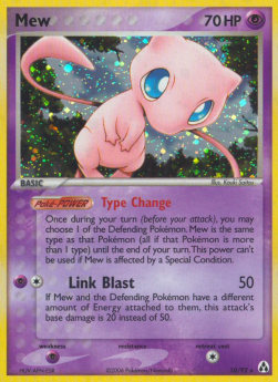 Mew⁣ - EX Legend Maker⁣ (Holo Rare)⁣ [10]