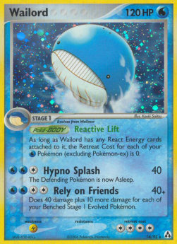 Wailord⁣ - EX Legend Maker⁣ (Holo Rare)⁣ [14]
