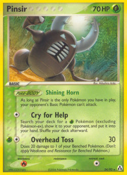 Pinsir⁣ - EX Legend Maker⁣ (Rare)⁣ [24]