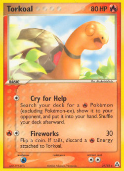 Torkoal⁣ - EX Legend Maker⁣ (Rare)⁣ [27]