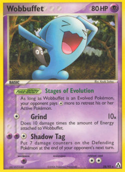 Wobbuffet⁣ - EX Legend Maker⁣ (Rare)⁣ [28]