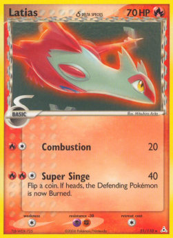 Latias δ Delta Species⁣ - EX Holon Phantoms⁣ (Rare)⁣ [21]