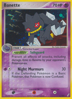 Banette⁣ - EX Crystal Guardians⁣ (Holo Rare)⁣ [1]