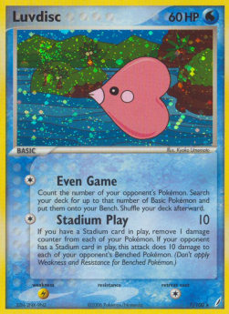 Luvdisc⁣ - EX Crystal Guardians⁣ (Holo Rare)⁣ [7]