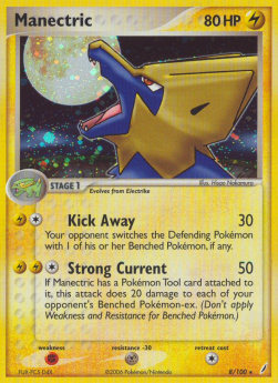 Manectric⁣ - EX Crystal Guardians⁣ (Holo Rare)⁣ [8]