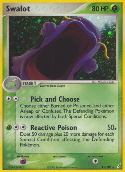 Swalot⁣ - EX Crystal Guardians⁣ (Holo Rare)⁣ [11]