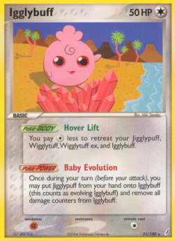 Igglybuff⁣ - EX Crystal Guardians⁣ (Rare)⁣ [21]