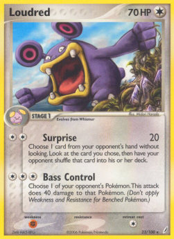 Loudred⁣ - EX Crystal Guardians⁣ (Rare)⁣ [23]
