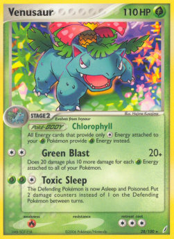 Venusaur⁣ - EX Crystal Guardians⁣ (Rare)⁣ [28]