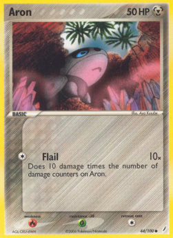 Aron⁣ - EX Crystal Guardians⁣ (Common)⁣ [44]