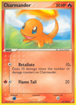 Charmander⁣ - EX Crystal Guardians⁣ (Common)⁣ [48]