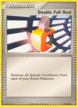 Double Full Heal⁣ - EX Crystal Guardians⁣ (Uncommon)⁣ [77]