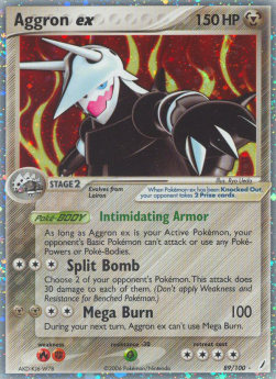 Aggron ex⁣ - EX Crystal Guardians⁣ (Ultra Rare)⁣ [89]