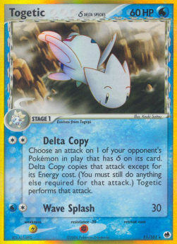 Togetic δ Delta Species⁣ - EX Dragon Frontiers⁣ (Holo Rare)⁣ [11]