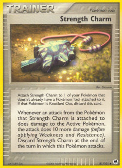 Strength Charm⁣ - EX Dragon Frontiers⁣ (Uncommon)⁣ [81]