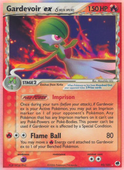 Gardevoir ex δ Delta Species⁣ - EX Dragon Frontiers⁣ (Ultra Rare)⁣ [93]