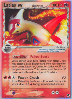 Latias ex δ Delta Species⁣ - EX Dragon Frontiers⁣ (Ultra Rare)⁣ [95]