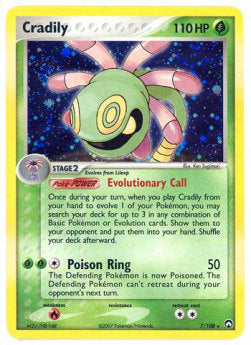 Cradily⁣ - EX Power Keepers⁣ (Holo Rare)⁣ [7]