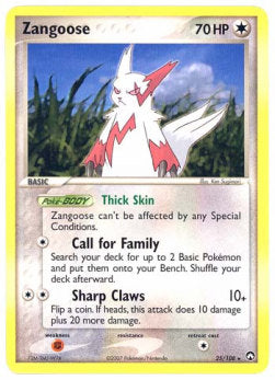Zangoose⁣ - EX Power Keepers⁣ (Rare)⁣ [25]
