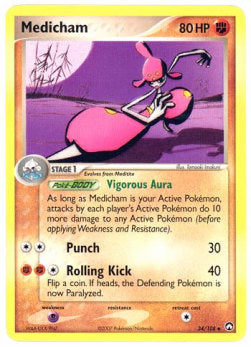Medicham⁣ - EX Power Keepers⁣ (Uncommon)⁣ [34]