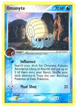 Omanyte⁣ - EX Power Keepers⁣ (Common)⁣ [56]