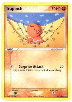 Trapinch⁣ - EX Power Keepers⁣ (Common)⁣ [68]