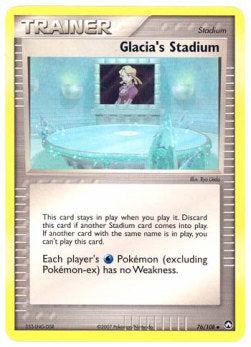 Glacia's Stadium⁣ - EX Power Keepers⁣ (Uncommon)⁣ [76]