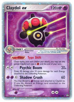 Claydol ex⁣ - EX Power Keepers⁣ (Ultra Rare)⁣ [93]