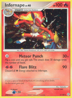 Infernape Lv.40⁣ - Diamond & Pearl⁣ (Holo Rare)⁣ [5]