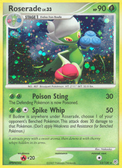Roserade Lv.33⁣ - Diamond & Pearl⁣ (Holo Rare)⁣ [13]