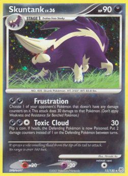 Skuntank Lv.36⁣ - Diamond & Pearl⁣ (Holo Rare)⁣ [15]