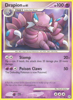 Drapion Lv.41⁣ - Diamond & Pearl⁣ (Rare)⁣ [23]