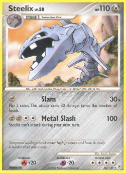 Steelix Lv.50⁣ - Diamond & Pearl⁣ (Rare)⁣ [38]