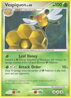 Vespiquen Lv.40⁣ - Diamond & Pearl⁣ (Rare)⁣ [39]
